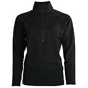 Unisex long sleeve slim fit zip neck top Elbrus - 88% extra fine merino