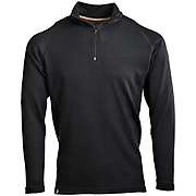 Muška majica zip kragna dugih rukava Altai - 100% ekstra fina merino vuna
