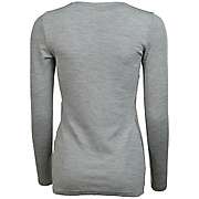 Women's long sleeve slim fit top Altai - 100% extra fine merino