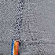 Ženska majica zip kragna dugih rukava Altai - 100% ekstra fina merino vuna