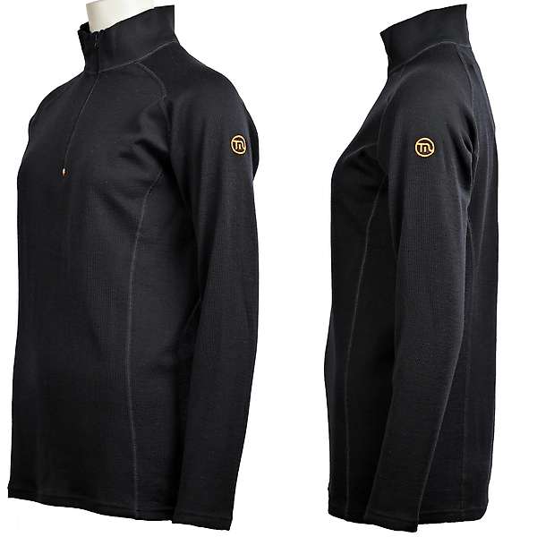 Ženska majica zip kragna dugih rukava Altai - 100% ekstra fina merino vuna 11 / 17