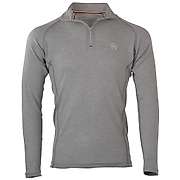 Muška majica zip kragna dugih rukava Altai - 100% ekstra fina merino vuna