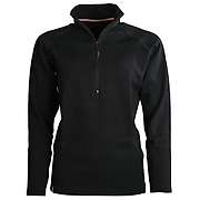 Unisex long sleeve slim fit zip neck top Elbrus - 88% extra fine merino