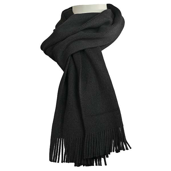 Šal sa resicama Kuril - 100% fina merino vuna -  180x25cm - unisex 1 / 4