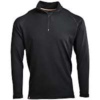 Muška majica zip kragna dugih rukava Altai - 100% ekstra fina merino vuna