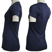 Ženska majica kratkih rukava slim fit Altai - 100% ekstra fina merino vuna