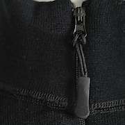 Unisex long sleeve slim fit zip neck top Elbrus - 88% extra fine merino
