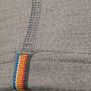 Muška majica zip kragna dugih rukava Altai - 100% ekstra fina merino vuna