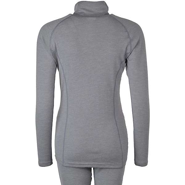 Ženska majica zip kragna dugih rukava Altai - 100% ekstra fina merino vuna 3 / 17