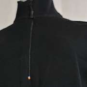 Unisex long sleeve slim fit zip neck top Elbrus - 88% extra fine merino