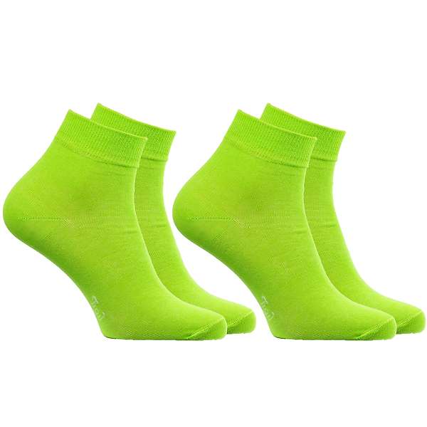 Socks Opala Ankle - 98% org. cotton - unicolor - set of 2 pairs 1 / 6