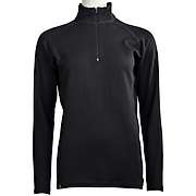 Ženska majica zip kragna dugih rukava Altai - 100% ekstra fina merino vuna