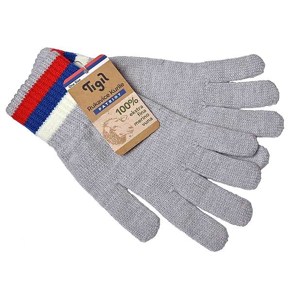 Gloves Kuril Patriot - 100% extra fine merino - One size fit most - unisex 1 / 1