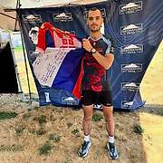 Baikal čarape duge lagane za trčanje - Patriot - 65% fina merino vuna
