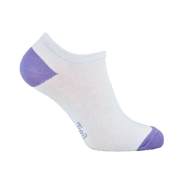 Socks Opala No-show - 98% org. cotton - bicolor - set of 2 pairs 4 / 7
