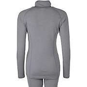 Ženska majica zip kragna dugih rukava Altai - 100% ekstra fina merino vuna