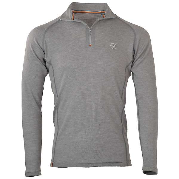 Muška majica zip kragna dugih rukava Altai - 100% ekstra fina merino vuna 1 / 16
