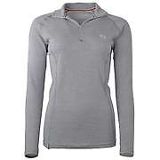 Ženska majica zip kragna dugih rukava Altai - 100% ekstra fina merino vuna