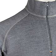 Muske drugi sloj dugih rukava sa zip kragnom Elbrus - 100% ekstra fina merino vuna