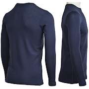 Muška majica dugih rukava slim fit Altai - 100% ekstra fina merino vuna