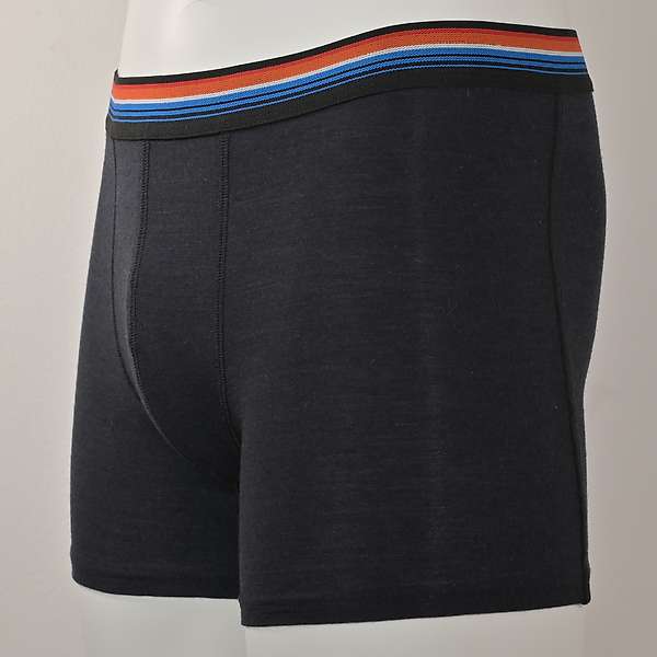 Men's boxer trunks Lorino - 96% extra fine merino 2 / 12