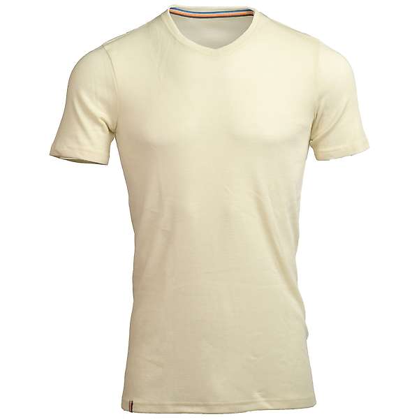 Muška majica kratkih rukava V-izrez slim fit Altai - 100% ekstra fina merino vuna 1 / 7